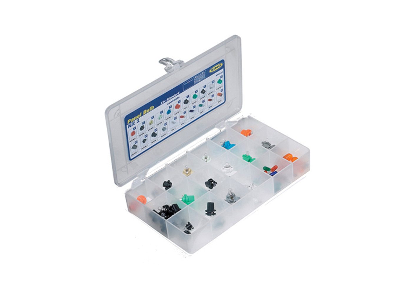 RPB121 standard panel bulb kit with lid open